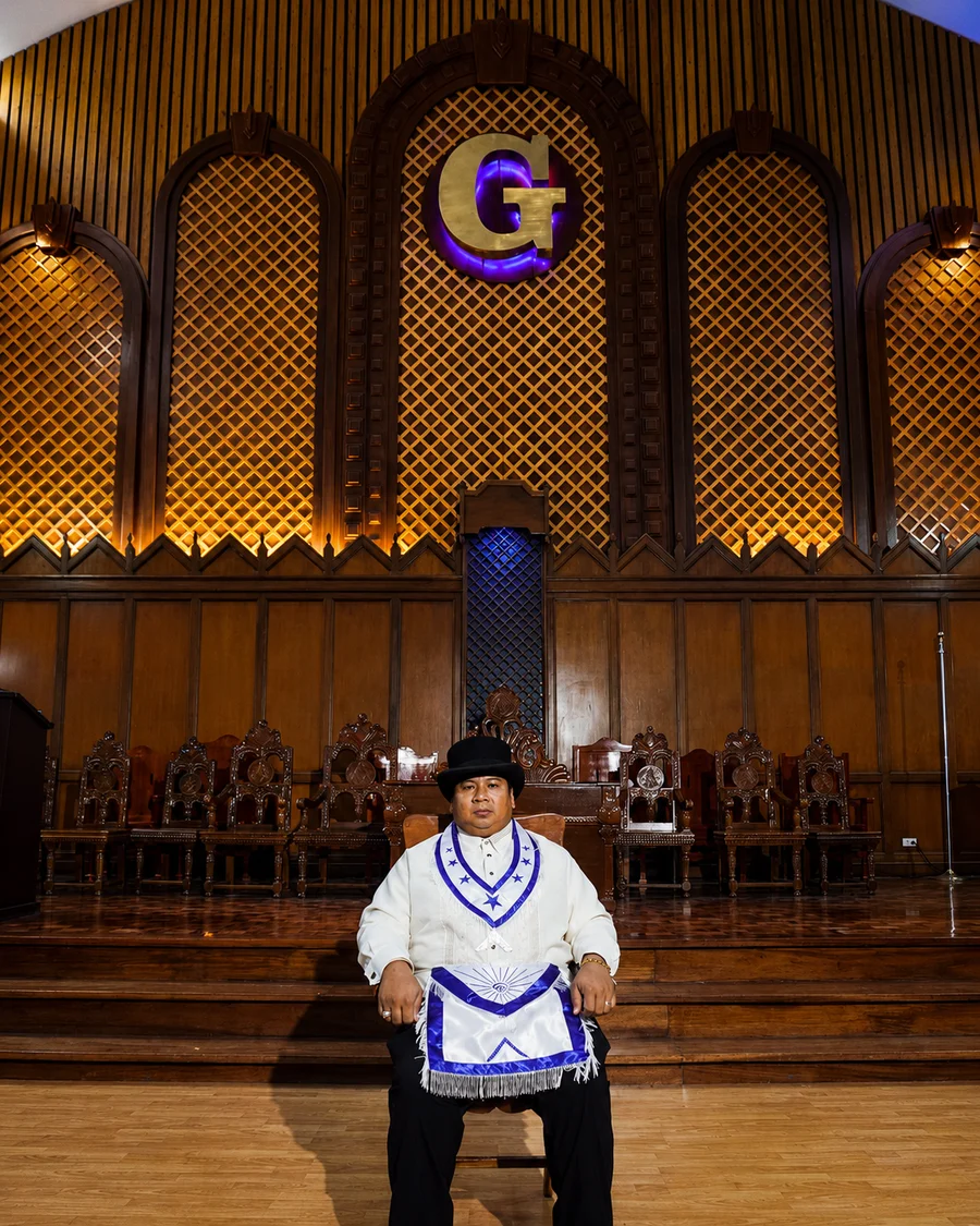 Worshipful Master 2026 formal portrait